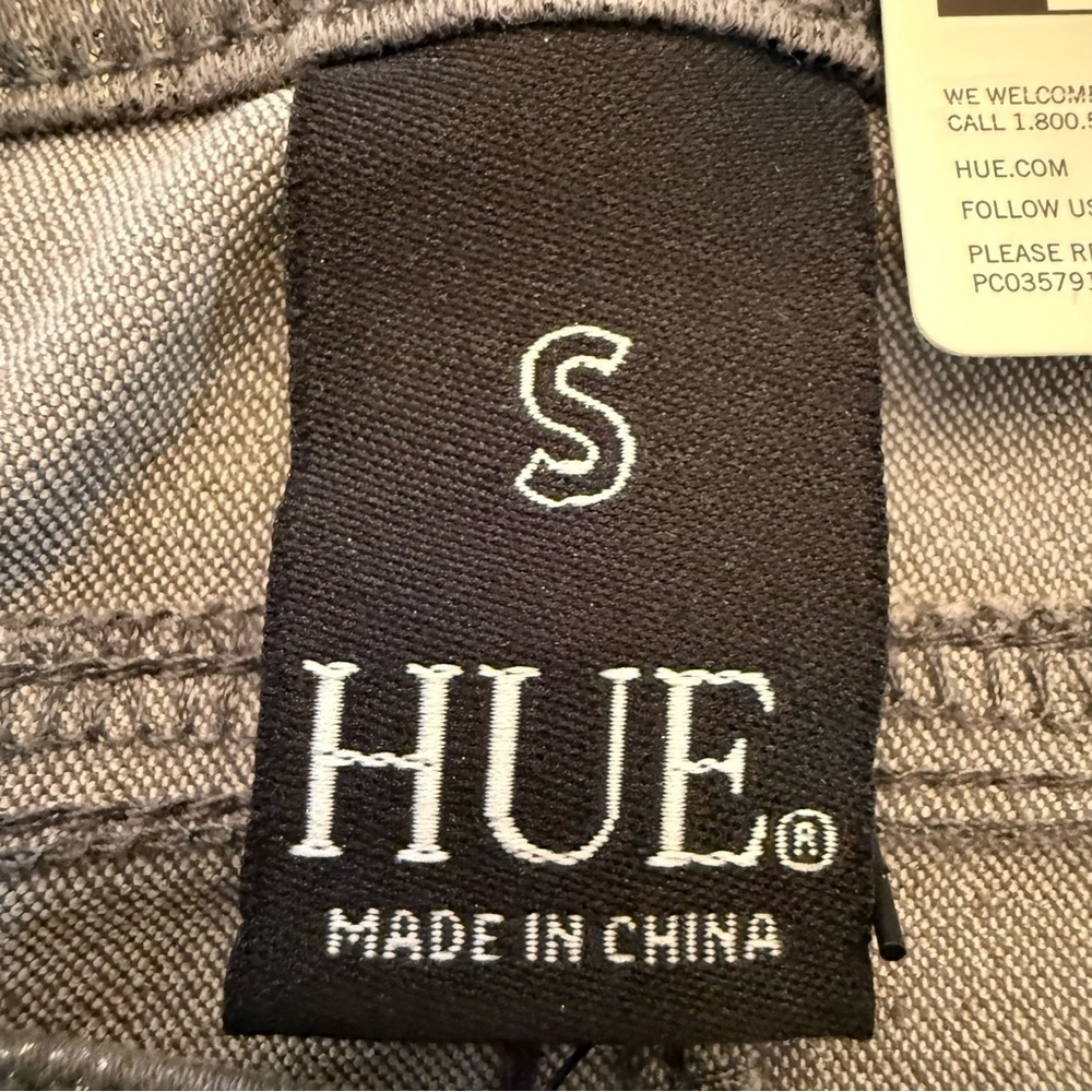 HUE Camo Metallic Skinny Pants Women’s Size Small – Stretchy, Stylish, & Sleek - Picture 8 of 16